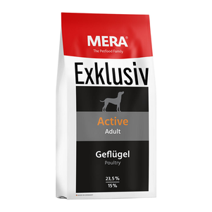 MERA Exclusiv Active для взрослых активных собак средних и крупных пород (курица)