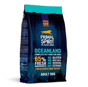 Primal Spirit Oceanland Сухий корм для собак з рибою та куркою