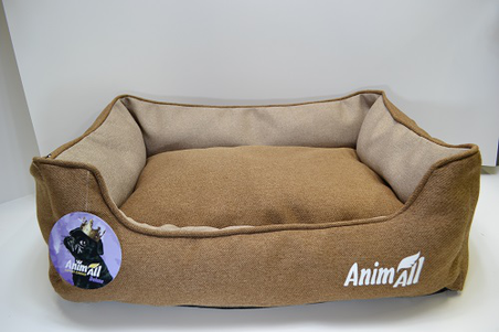 Animall Лежак Gama L Gold Brown, 65X51X18 См Фото Зоомагазину Dog.Com.Ua