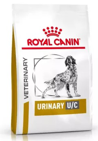 Лечебный корм Royal Canin Urinary U/C Canine Сухой корм-диета для взрослых собак с заболеваниями мочевыводящих путей. Разработан специально для помощи в лечении уратных, ксантиновых или цистиновых уро