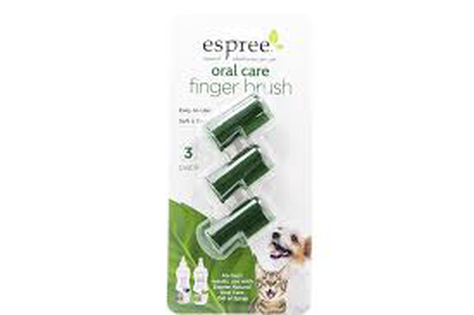 Espree Oral Care Fingerbrush 3 pack Набір щіток для чищення зубів