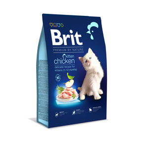 Brit Premium by Nature Cat Kitten для котят (курица)