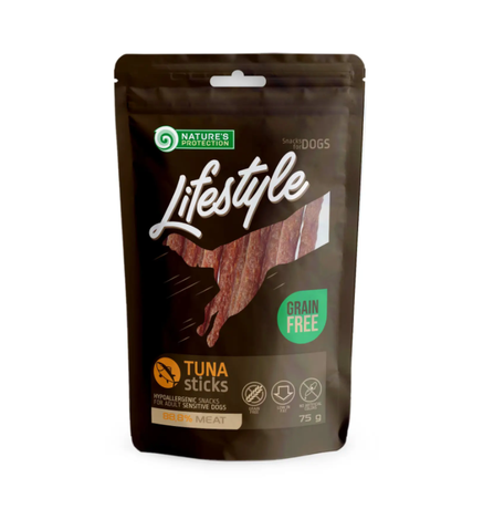 Nature'S Protection Lifestyle Snacks For Dogs, Tuna Sticks Ласощі Для Собак, Палички З Тунця Фото Від Dog.Com.Ua