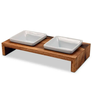 Wolters Foodstation Meshidai True Миски На Підставці Коричневі Фото Зоомагазину Dog.Com.Ua