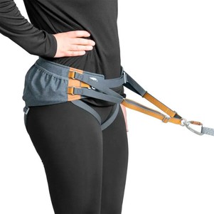 Hurtta Expedition Belt ECO Пояс для прив'язі собак сірий