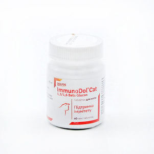 Dolfos Immunodol Cat Витамины Для Поддержания Иммунитета У Кошек, 60 Табл Фото Зоомагазина Dog.Com.Ua