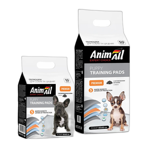 Animall Пелюшки Для Цуценят Та Собак З Активованим Вугіллям, 60Х60 См Фото Зоомагазину Dog.Com.Ua