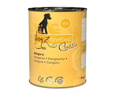 Dogz Finefood No.06 Вологий корм для собак з кенгуру