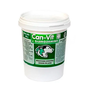 Calcium Canvit Зелений Вітаміни Для Великих І Швидкозростаючих Собак, 400 Г Фото Зоомагазину Dog.Com.Ua
