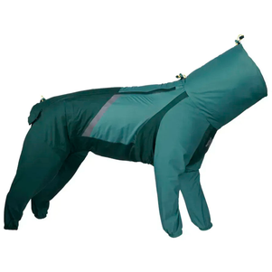 Non-Stop Dogwear Fjord Overall Raincoat Комбінезон Для Собак Бірюзовий Фото Зоомагазину Dog.Com.Ua