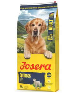 Сухий Корм Josera Dog Optiness (Йозера Дог Оптінес) Для Собак Середніх І Великих Порід Нізькопротеїновий (Картопля І Баранина) Фото Зоомагазину Dog.Com.Ua