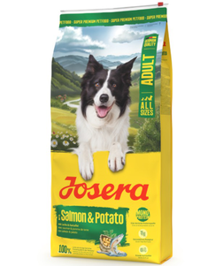 Josera Dog Salmon & Potato Adult All Sizes (Lachs & Kartoffel) Сухий Корм Для Собак З Лососем Та Картоплею Фото Зоомагазину Dog.Com.Ua