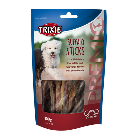Ласощі Trixie Для Собак Тріксі Преміо Buffalo Sticks Палочки З М'Ясом Буйвола 100Г Фото Від Dog.Com.Ua