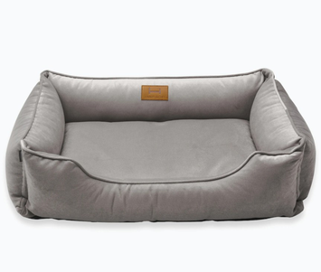 Harley And Cho Лежак Dreamer Velur Gray (Велюр) Фото Зоомагазина Dog.Com.Ua