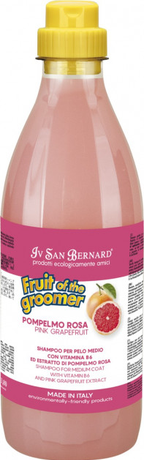 Iv San Bernard Шампунь для собак і кішок Pink Grapefruit для середньої вовни з грейпфрутом та Вітаміном В6