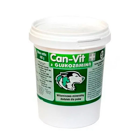 Calcium Canvit Зелений Вітаміни Для Великих І Швидкозростаючих Собак, 400 Г Фото Від Dog.Com.Ua