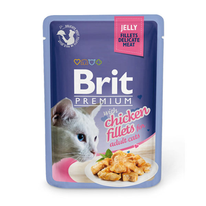 Brit Premium Филе куриное в желе для кошек