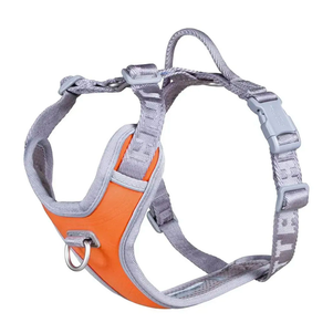 Hurtta Venture No-Pull Шлейка Для Собак Пом'Якшена З Ручкою Помаранчева Фото Зоомагазину Dog.Com.Ua