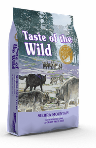 Taste of the Wild Sierra Mountain Canine Formula для собак всех пород и возрастов (ягненок)