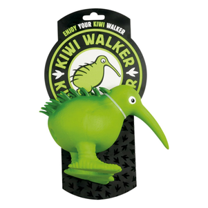 Игрушка для собак Kiwi Walker «Птица киви» зеленая, 13,5 см