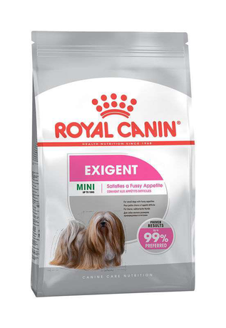 Сухий Корм Royal Canin Exigent Mini Повнораційний Корм Для Собак Вагою До 10 Кг, Привередливих До Корму Фото Від Dog.Com.Ua