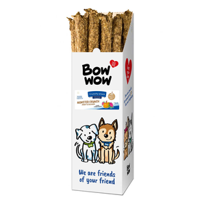 Bow Wow Ласощі Для Собак Хрусткі Палички З Яловичиною Та Куркою, 175 Гр (12 Шт/Уп) Фото Зоомагазину Dog.Com.Ua
