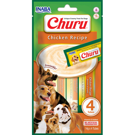 Лакомство Inaba Churu Для Собак, Сливочный Мусс В Стиках, С Курицей 4*14 Г Фото От Dog.Com.Ua