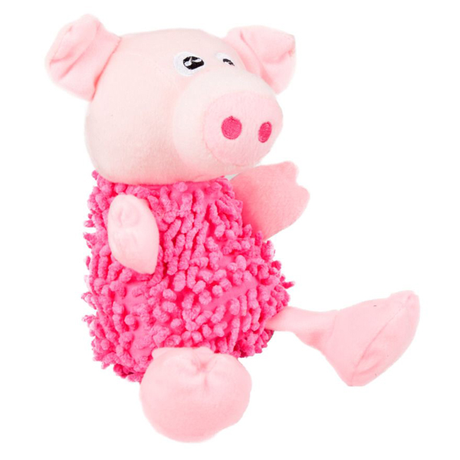 Flamingo SHAGGY PIG кудлатий свин м'яка іграшка для собак