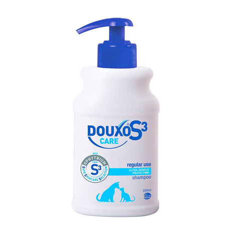 Ceva Douxo S3 Care – шампунь Дуксо S3 Кейр для забезпечення та підтримки здоров'я шкіри собак і котів, 200 мл