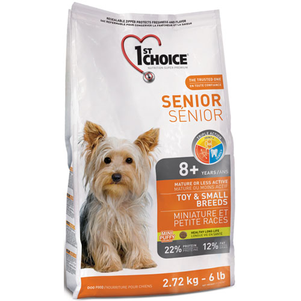 Сухий корм 1st Choice (Фест Чойс) Senior Toy and Small breed для літніх собак міні і малих порід (курка)
