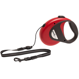 Flamingo Dogx2Go Cord S Фламінго Корд Повідець Рулетка Для Собак До 12Кг, Світловідбиваючий Шнур 8М (Червоний) Фото Зоомагазину Dog.Com.Ua