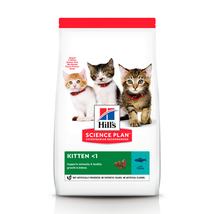 Hill's SP Kitten сухой корм для котят с тунцом