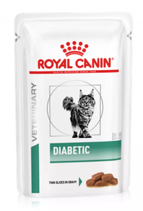 Royal Canin Diabetic Feline Pouches дієта для кішок при цукровому діабеті