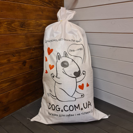 Мешок фирменный dog.com.ua, на 50 кг, 105х55 см (плотный)