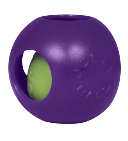 Jolly Pets подвійний м'яч для собак BOUNCE-N-PLAY середній
