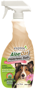 Espree Aloe Oat Waterless Bath Гіпоалергенний спрей для експрес очищення чутливої ​​шкіри та вовни