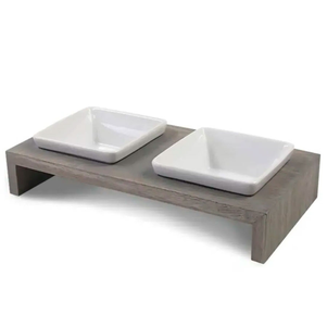 Wolters Foodstation Meshidai True Миски На Підставці Сірі Фото Зоомагазину Dog.Com.Ua