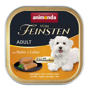 Animonda (Анімонда) Консервочка для собак Vom Feinsten Adult with Chicken + liver (курка та печінка)