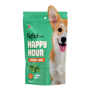 Reflex Plus Happy Hour Dental Care Ласощі Для Собак Дентал З Ягням І М'Ятою Фото Зоомагазину Dog.Com.Ua