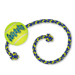 Kong Мячики С Веревкой Squeakair Игрушка Для Собак Фото Зоомагазина Dog.Com.Ua