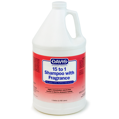 Davis 15 to 1 Shampoo Fresh Fragrance 1:15 шампунь з ароматом свіжості для собак, котів, концентрат