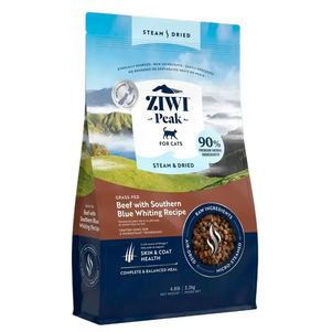 Ziwi Peak Steam Dried Сухий Корм Для Котів З Яловичиною Та Путасу Фото Зоомагазину Dog.Com.Ua