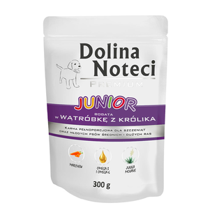 Пауч Dolina Noteci Premium Для Щенков С Печенью Кролика, 300 Г Фото Зоомагазина Dog.Com.Ua