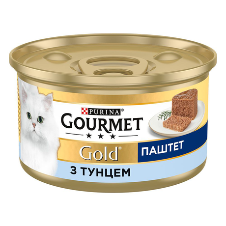 Gourmet Gold Паштет для котів з тунцем, 85 г