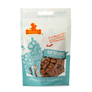Yalute Salmon Dices Ласощі Для Котів Кубики З Лосося Фото Зоомагазину Dog.Com.Ua
