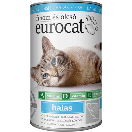Eurocat Консерва Для Котів З Рибою Фото Від Dog.Com.Ua