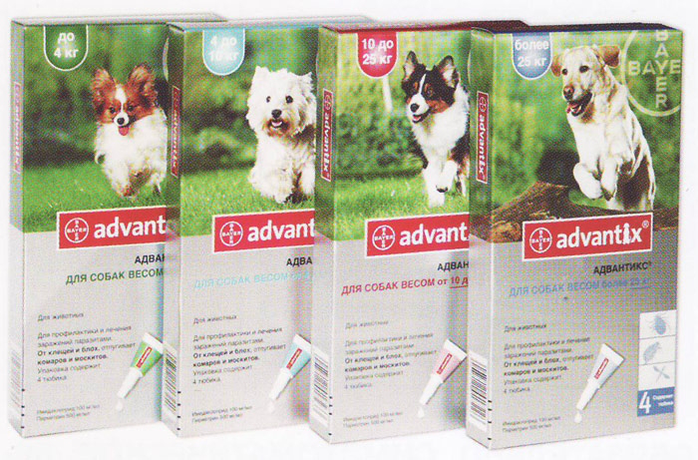 Bayer Advantix (Байер Адвантикс) для собак, 1 пипетка