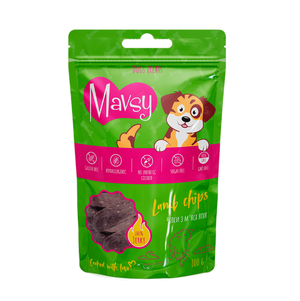 Mavsy (Мавсі) Lamb Chips Ласощі Для Собак Чіпси З М'Яса Ягня Фото Зоомагазину Dog.Com.Ua