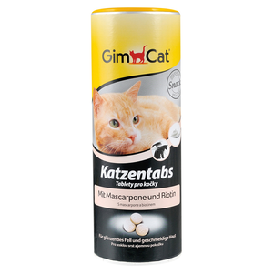 Вітаміни Gimcat Для Котів Додатковий Корм Гімкет Кеттабс З Маскарпоне Та Біотином Таблетки 425 Г Фото Зоомагазину Dog.Com.Ua