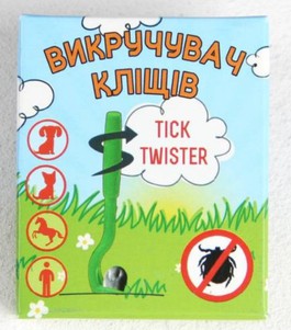 Tick Twister викручувач для видалення кліщів у тварин та людей